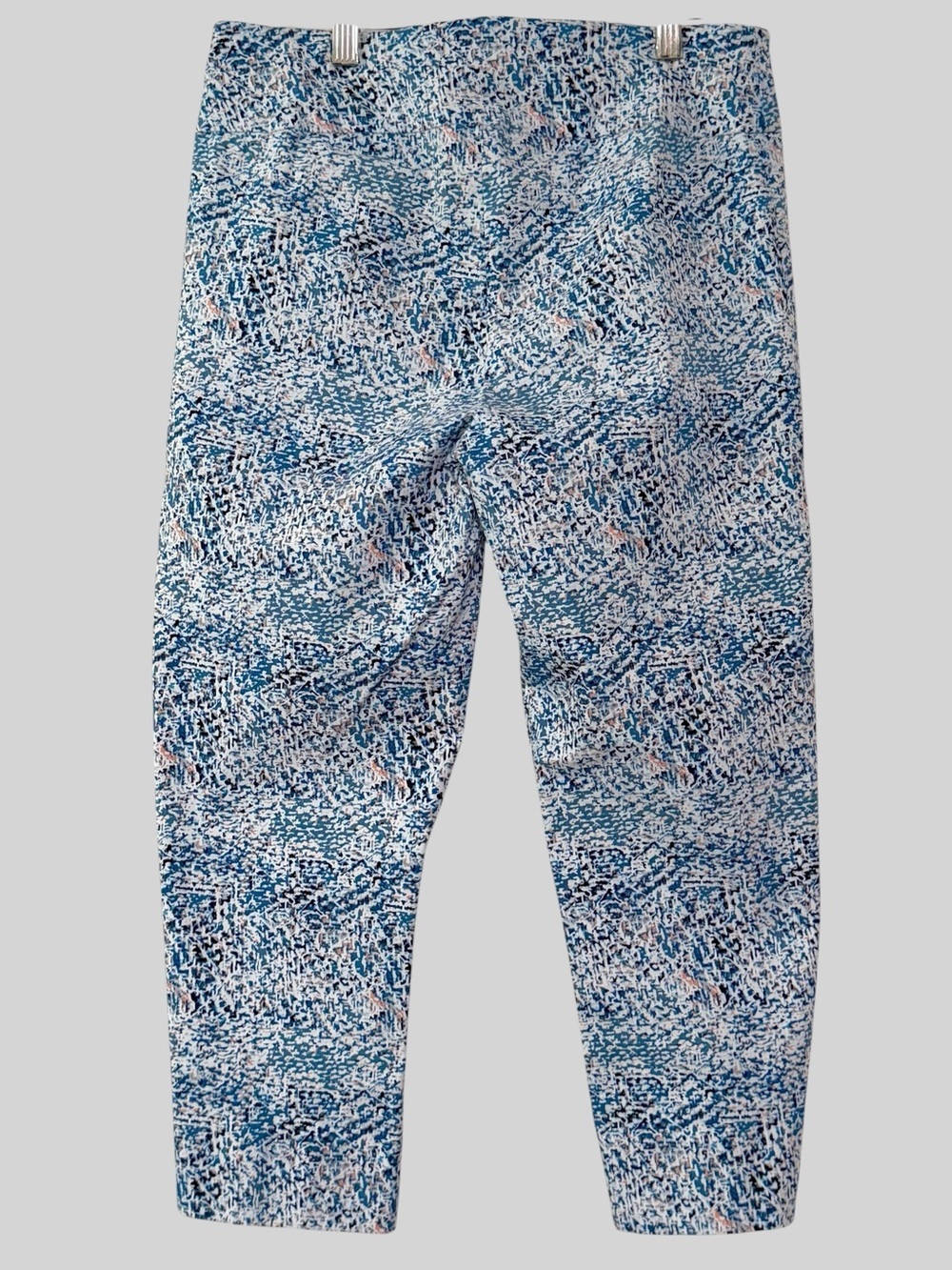 Zac & Rachel Blue Patterned Men’s Joggers - Picture 4 of 5